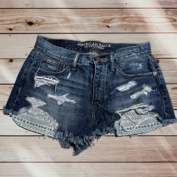 American Eagle Vintage Hi-Rise Festival Size 6 - Picture 1 of 8